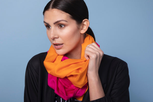 Orange clearance infinity scarf
