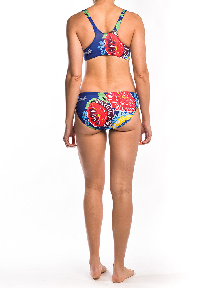 Race for the Roses Sport Bikini Top