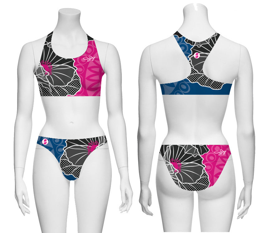 POPPY SPORT BIKINI SWIM TOP