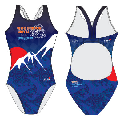 WAVES BLADEBACK ONE PIECE LADIES SWIMSUIT