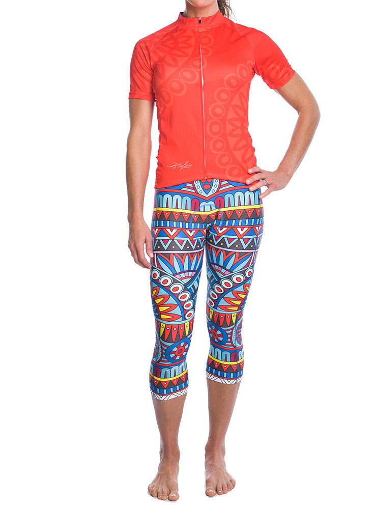 Tribe Vibe Crimson Cycle Jersey