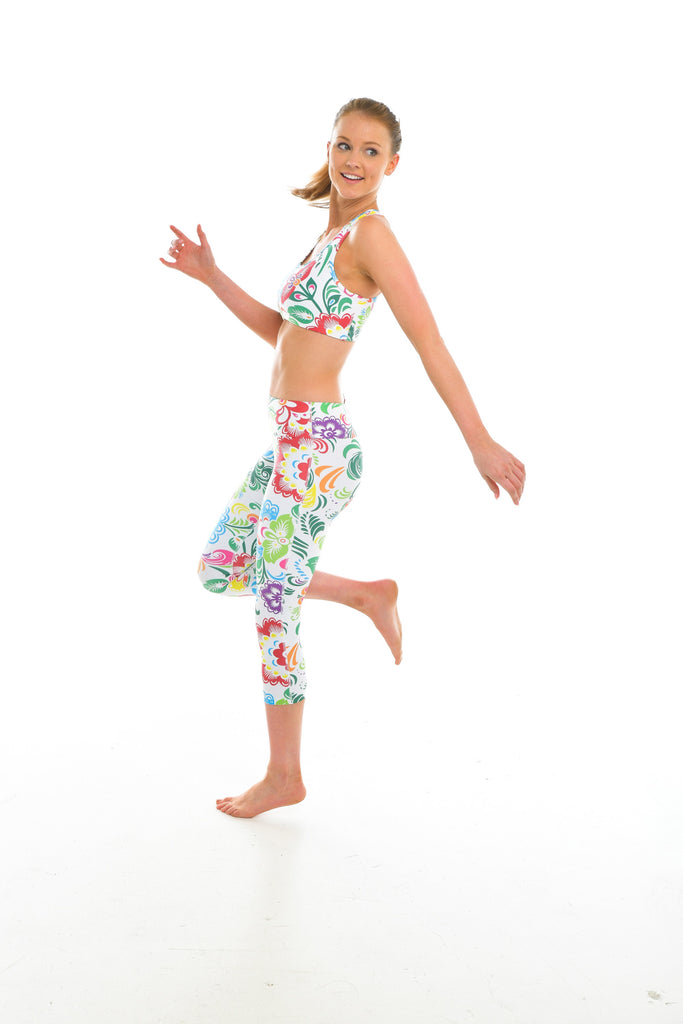 White Russian Doll Capris