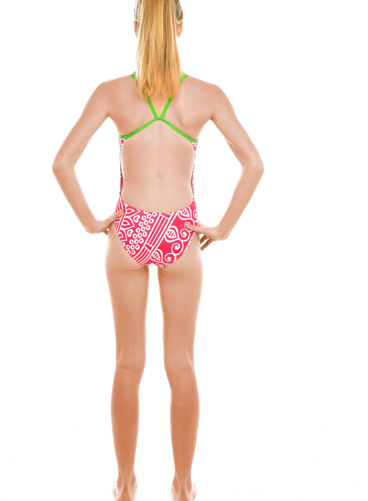 Pink Trishiki One Piece Bathing Suit