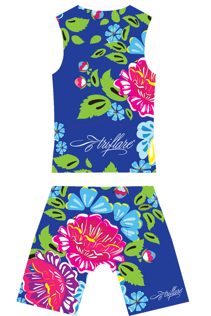 Race for the Roses One-Piece TriSuit