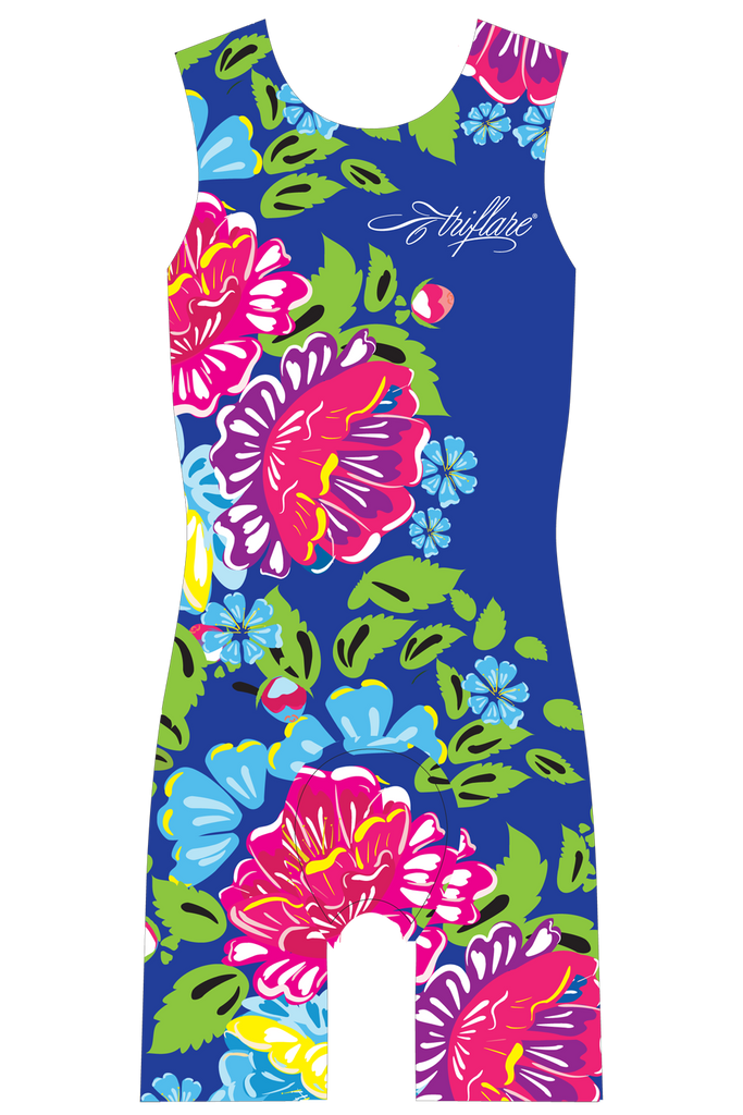 Race for the Roses One-Piece TriSuit